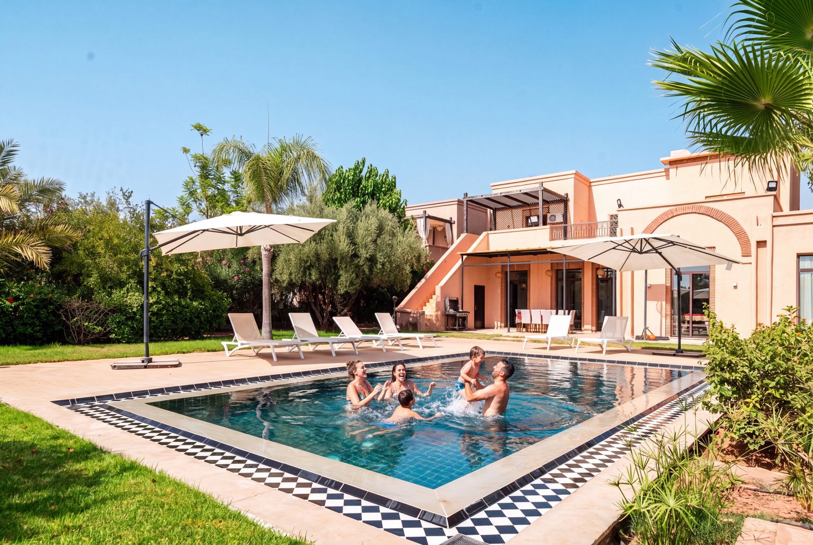 Villa 4 Chambres Samanah Golf Resort Marrakech Piscine Privée